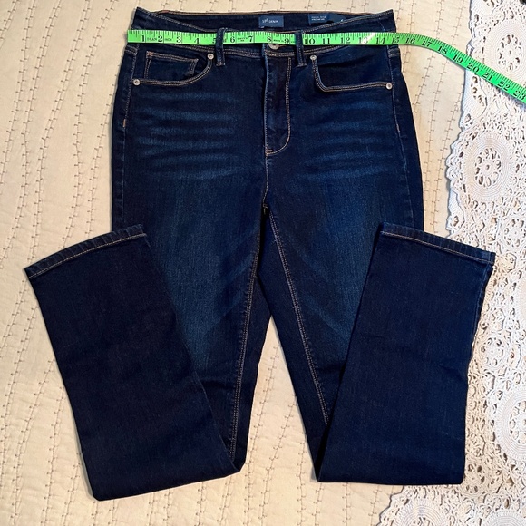 J. Jill High Rise Straight Leg Jean - Like new! Size 6 - Picture 2 of 7